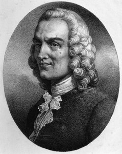 Jean-Philippen (Jean-Philippe) Rameaun (1683-1764) muotokuva tekijältä Unknown artist