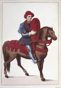 Jean Potonin, Xaintraillesin herran tai ranskalaisen Saintrailles Maréchalin (n. 1400–1461) muotokuva Hän oli yksi Jeanne d