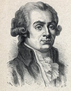 Ranskalaisen poliitikon Jerome Petion de Villeneuven (1756-1794) muotokuva. tekijältä Unknown artist