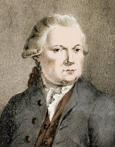 Jiri Antonin Bendan (Georg Anton Benda) muotokuva (1722 - 1795) - Jiri Antonin Bendan (Georg Benda) muotokuva tekijältä Unknown artist