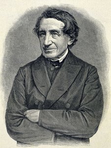 Muotokuva Johann Joseph Ignaz von Dollingerista (1799 - 1890), Alllemand-pappi ja kirkkohistorian professori tekijältä Unknown artist