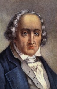 Kudontakoneen keksijän Joseph Marie Jacquardin muotokuva. tekijältä Unknown Artist