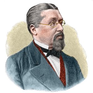 Muotokuva Joseph Victor von Scheffelistä (1826 -1886), saksalainen kirjailija ja runoilija. tekijältä Unknown artist