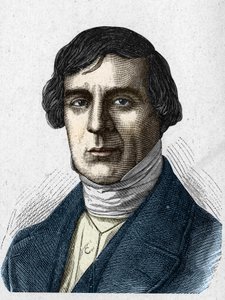 Muotokuva Jules Barthélemy Saint - Hilaire Saint Hilaire (Saint Hilaire) (1805 - 1895), ranskalainen tutkija ja poliitikko tekijältä Unknown artist