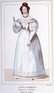 Muotokuva LOUISE MARIE THERESE CHARLOTTE ISABELLE D
