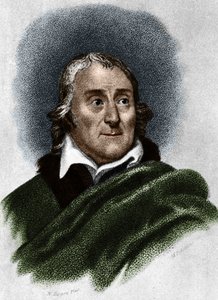 Lorenzo da Ponten (1749-1838) muotokuva juutalaista alkuperää olevasta librettististä ja italialaisesta kirjailijasta. tekijältä Unknown artist