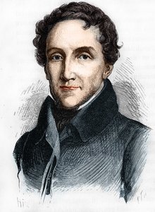Louis-Mathieu Molen muotokuva - Louis Mathieun, Molèn kreivin (1781 - 1855), ranskalaisen poliitikon muotokuva - Henri Martinin "" L