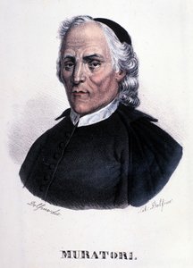 Louis Antoine Muratorin muotokuva tekijältä Unknown artist