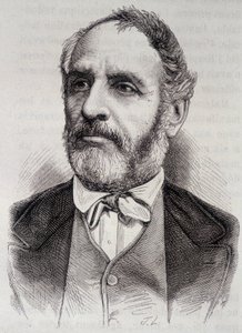 Ranskalaisen toimittajan ja poliitikon (1809-1871) Louis Charles Delescluzen muotokuva tekijältä Unknown artist