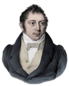 Muotokuva Louis Ludwig Spohrista (1784 - 1859), saksalainen säveltäjä, viulisti ja kapellimestari. tekijältä Unknown artist