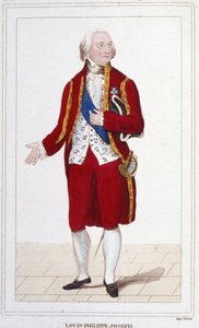 Muotokuva Louis Philippe II Josephista, Orléansin ja Chartresin herttuasta, joka tunnetaan nimellä Philippe Egalité tekijältä Unknown artist