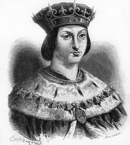 Ranskan kuninkaan Ludvig XII:n (1462-1515) muotokuva. tekijältä Unknown artist
