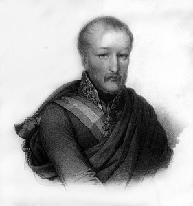 Maria José Isidoro de Bourbon, espanjalaisen lapsen Don Carlos (1788 - 1855) muotokuva, kaiverrus 1800-luvulta tekijältä Unknown artist