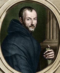 Minimaalisten isien ritarikunnan Marin Mersennen (1588 - 1648) muotokuva tekijältä Unknown artist