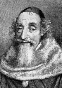 Muotokuva Mathieu Molesta (1584 - 1656), Pariisin parlamentin oikeusministeri. tekijältä Unknown artist