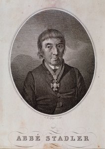 Maximilian Stadlerin muotokuva (kaiverrus tekijältä Unknown artist