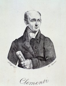 Muzio Clementin muotokuva (kaiverrus) tekijältä Unknown artist