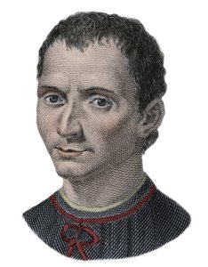 Bernardo dei Machiavellin muotokuva Niccolosta (Nicolas Machiavel tekijältä Unknown artist