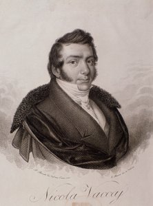 Nicola Vaccain muotokuva (kaiverrus tekijältä Unknown artist