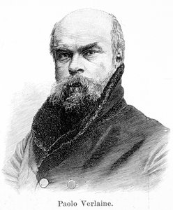 Paul Verlainen muotokuva (1844 - 1896) tekijältä Unknown artist