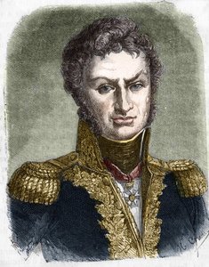 Pierre Cambronnen (1770-1842), ranskalaisen kenraalin muotokuva. tekijältä Unknown artist