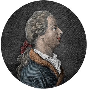 Pietro Verrin (1728-1797), italialaisen taloustieteilijän muotokuva - Muotokuva kirjailijasta, filosofista ja taloustieteilijästä Pietro Verristä (1728-1797) Kaiverrus tekijältä Unknown artist