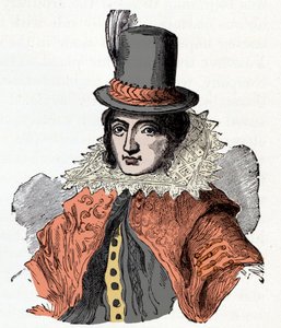 Muotokuva Pocahontasista (Matoaka, Amatute), sitten Rebecca Rolfe (n. 1595-1617) tekijältä Unknown artist