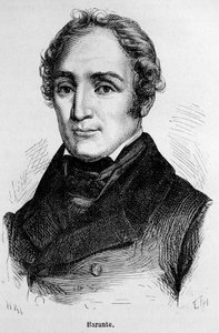 Prosper Brugiere de Baranten muotokuva, ranskalainen historioitsija ja poliitikko (1782 - 1866). tekijältä Unknown artist