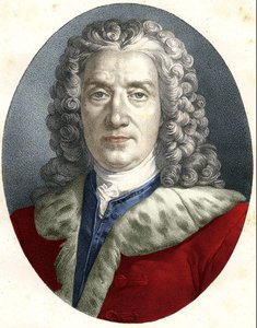 Prosper Jolyotin muotokuva, Sieur De Crais-Billon, dit Crébillon (isä) (1674 - 1762) ranskalainen näytelmäkirjailija tekijältä Unknown artist