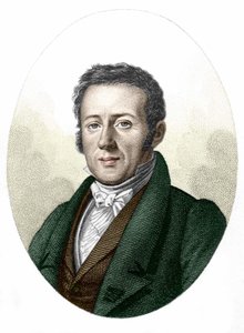 Muotokuva René Primrose Lessonista (1794-1849), luonnontieteilijästä ja biologista. tekijältä Unknown artist