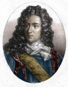 Muotokuva Rene Duguay Trouinista (Duguay-Trouin) (Rene Trouin du Gue dit) (1673-1736), ranskalaisesta merimiehestä. tekijältä Unknown artist