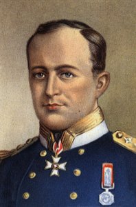 Robert Falcon Scottin muotokuva, laivaston kapteeni ja brittiläinen Etelämantereen tutkimusmatkailija - 20. vuosisata (kromo) tekijältä Unknown Artist
