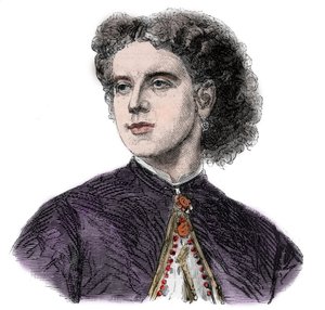Rosine Blochin (1844-1891) muotokuva ranskalaisesta mezzosopraano-laulajasta tekijältä Unknown artist