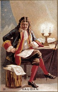 Ranskan marsalkka Sébastien Le Prestre de Vaubanin (1633-1707) muotokuva. tekijältä Unknown artist