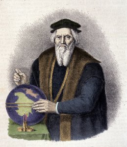 Sebastien Cabotin (1476-1557), italialaisen navigaattorin muotokuva. (Sebastiano Caboto). tekijältä Unknown artist