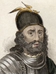 Sir William Wallacen (Braveheart) (n. 1270-1305), skotlantilaisen ritarin muotokuva. Kaiverrus 1800-luvulta. tekijältä Unknown artist