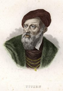 Muotokuva Tiziano Vecelliosta (Titian) (1490 - 1576) tekijältä Unknown artist