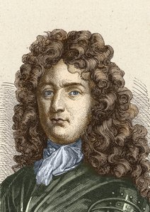 Vaubanin muotokuva (1633 - 1707). (Sébastien Le Prestre de Vauban) Ranskan marsalkka ja sotainsinööri tekijältä Unknown artist