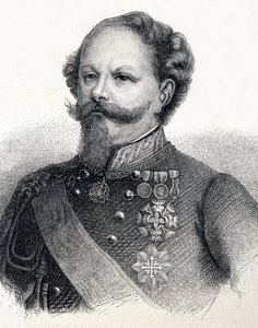 Victor Emmanuel II Savoilaisen muotokuva (Victor-Emmanuel), italiaksi Vittorio Emanuele II Savoilainen tekijältä Unknown artist