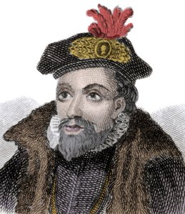 Northumberlandin herttuan John Dudleyn (1501-1553) muotokuva (John Dudley tekijältä Unknown artist