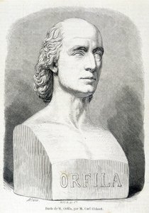Muotokuva ranskalaisesta lääkäristä ja kemististä Orfilasta (1787 - 1853). tekijältä Unknown artist