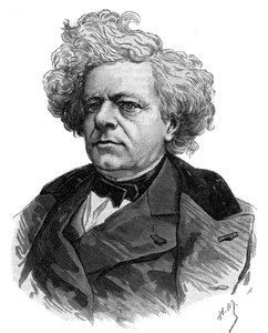 Muotokuva ranskalaisen kirjailijan Michel Massonin (1800-1883) kaiverruksesta vuodelta 1883 tekijältä Unknown artist