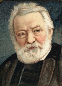 Muotokuva ranskalaisesta kirjailijasta Victor Hugosta (1802 - 1885). tekijältä Unknown artist