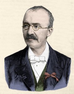 Saksalaisen arkeologin Heinrich (Henri) Schliemannin (1822-1890) muotokuva. tekijältä Unknown artist