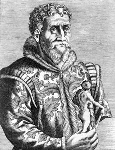 Italialaisen taidemaalarin Michelangelo Buonarrotin muotokuva tekijältä Unknown artist