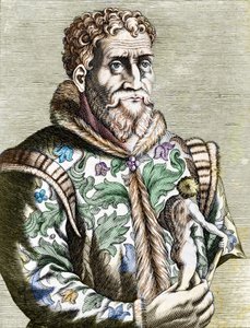 Italialaisen taidemaalarin Michelangelo Buonarrotin muotokuva tekijältä Unknown artist