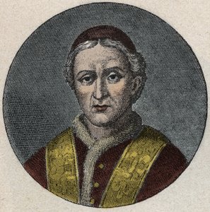 Paavi Leon XII:n muotokuva (Leo, Leone) (1823-1829) tekijältä Unknown artist