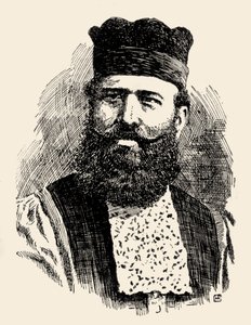 Rabbi Benjamin Artom oli Ison-Britannian espanjalaisten ja portugalilaisten juutalaisten haham. tekijältä Unknown artist
