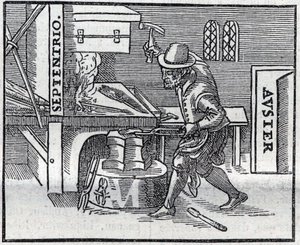 Jäljennös William Gilbertin (tai William Gylberden) kaiverruksesta vuodelta 1600 "De Magnete, Magneticisque Corporibus, et de Magno Magnete Tellure" (tai Magnetism and Magnetic Bodies, and Great Magnet of the Earth) tekijältä Unknown artist