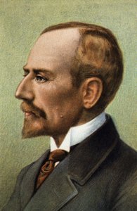 Roald Amundsen, norjalainen tutkimusmatkailija. tekijältä Unknown Artist